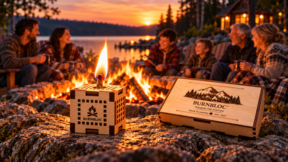 BurnBloc Premium 12-Pack Wood Box